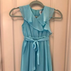 Blush by Us Angels Teal Girls Size 7 Dress